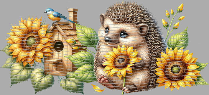 16oz Sunflower Girl-SU-30